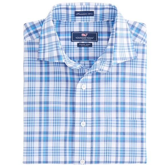Vineyard Vines Other - Vineyard Vines Cooper Bodkin plaid blue shirt